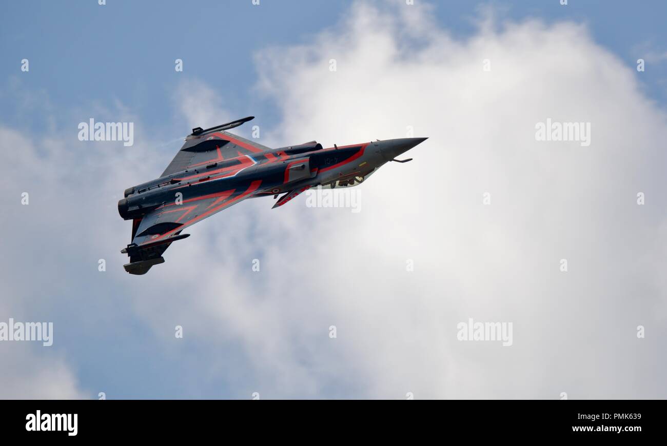 French Air Force - Rafale C à la Royal International Air Tattoo 2018 Banque D'Images