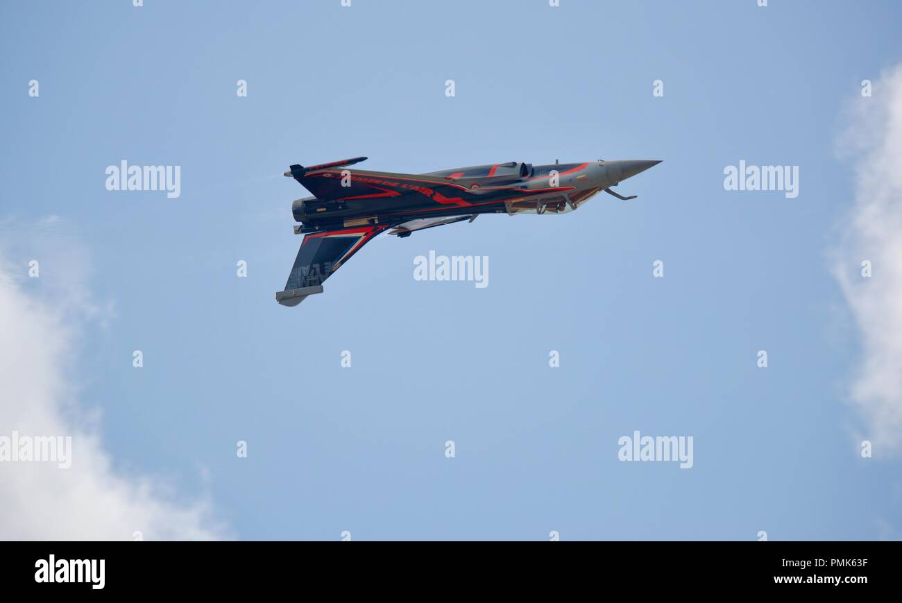 French Air Force - Rafale C à la Royal International Air Tattoo 2018 Banque D'Images