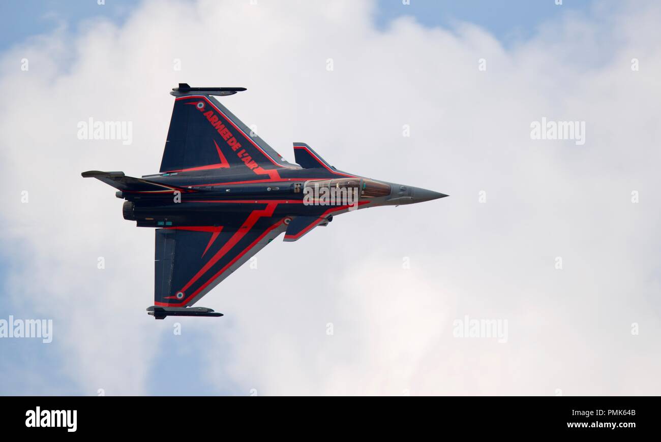 French Air Force - Rafale C à la Royal International Air Tattoo 2018 Banque D'Images