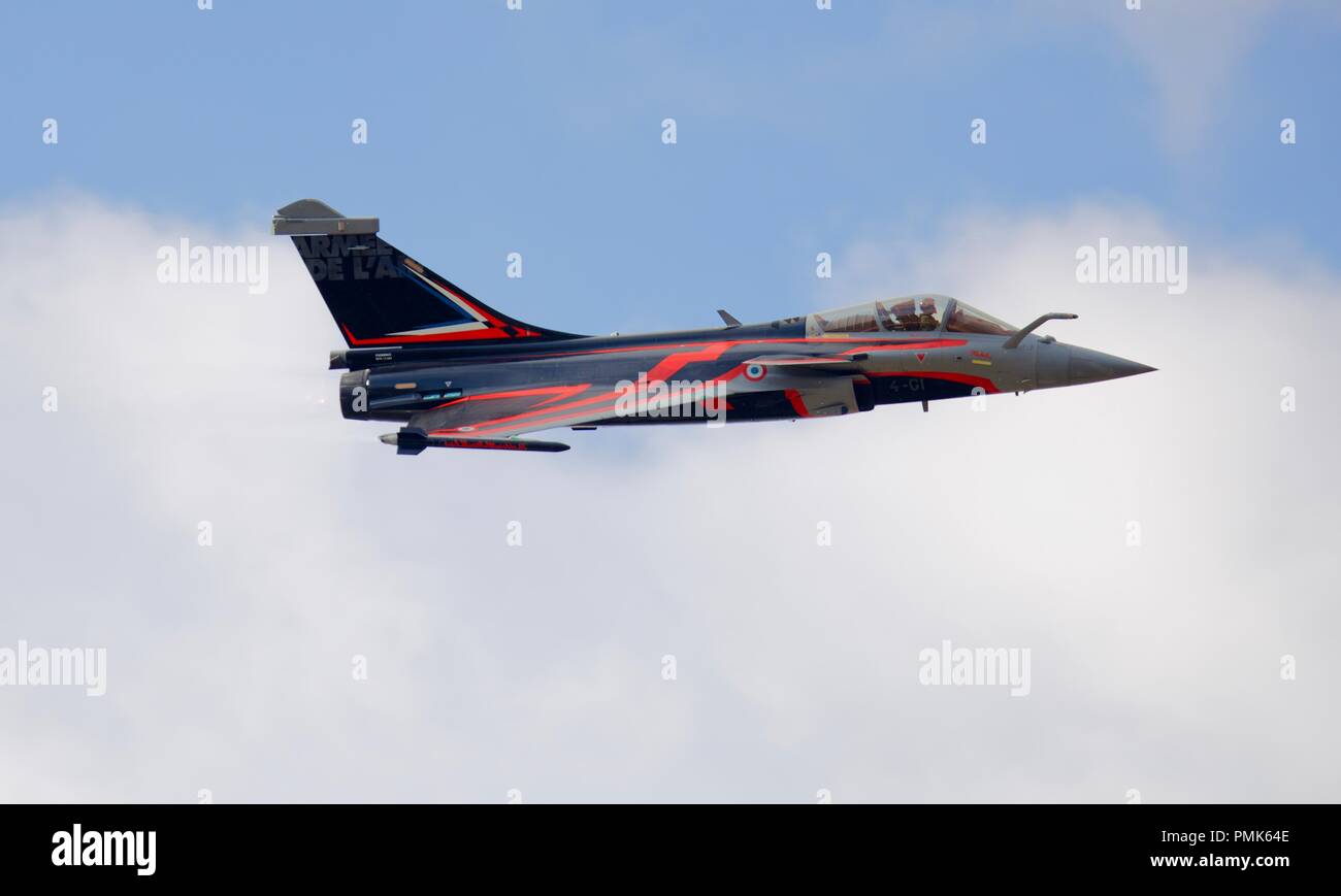 French Air Force - Rafale C à la Royal International Air Tattoo 2018 Banque D'Images