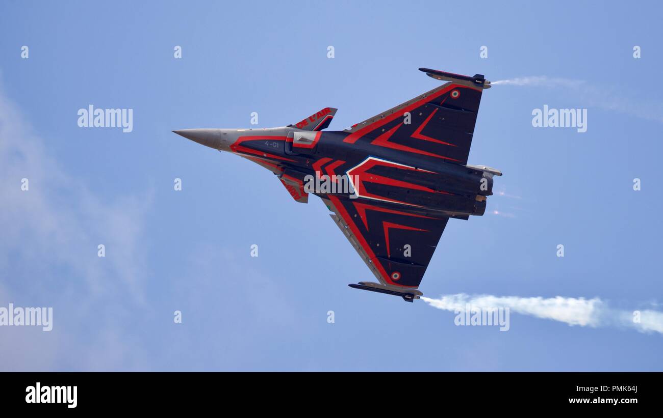 French Air Force - Rafale C à la Royal International Air Tattoo 2018 Banque D'Images