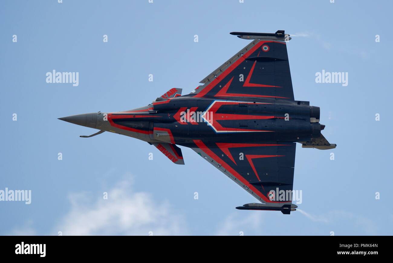 French Air Force - Rafale C à la Royal International Air Tattoo 2018 Banque D'Images