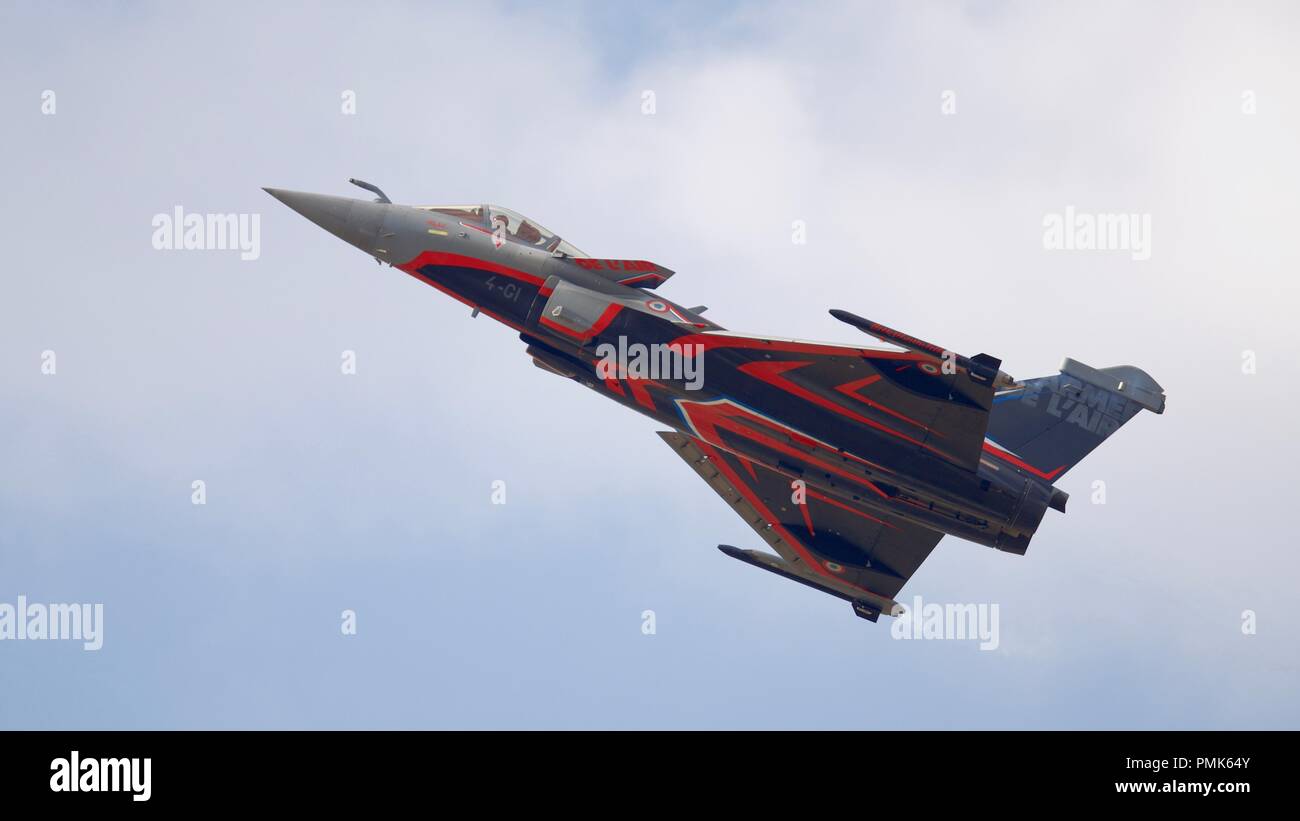 French Air Force - Rafale C à la Royal International Air Tattoo 2018 Banque D'Images