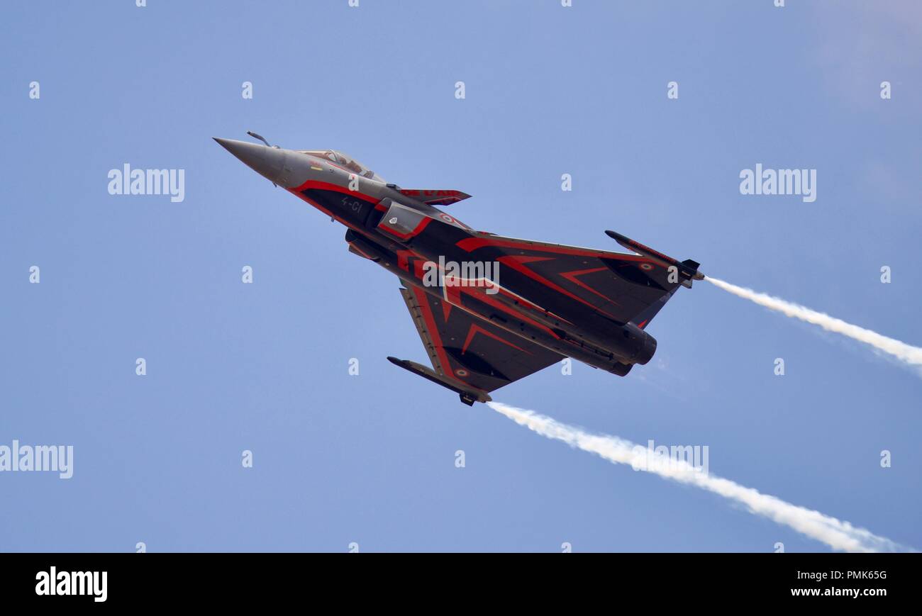 French Air Force - Rafale C à la Royal International Air Tattoo 2018 Banque D'Images
