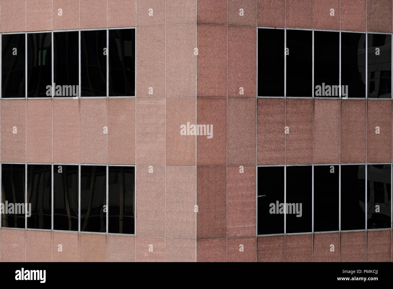 Détail dans l'architecture de bureaux, d'Alabama à Birmingham Banque D'Images
