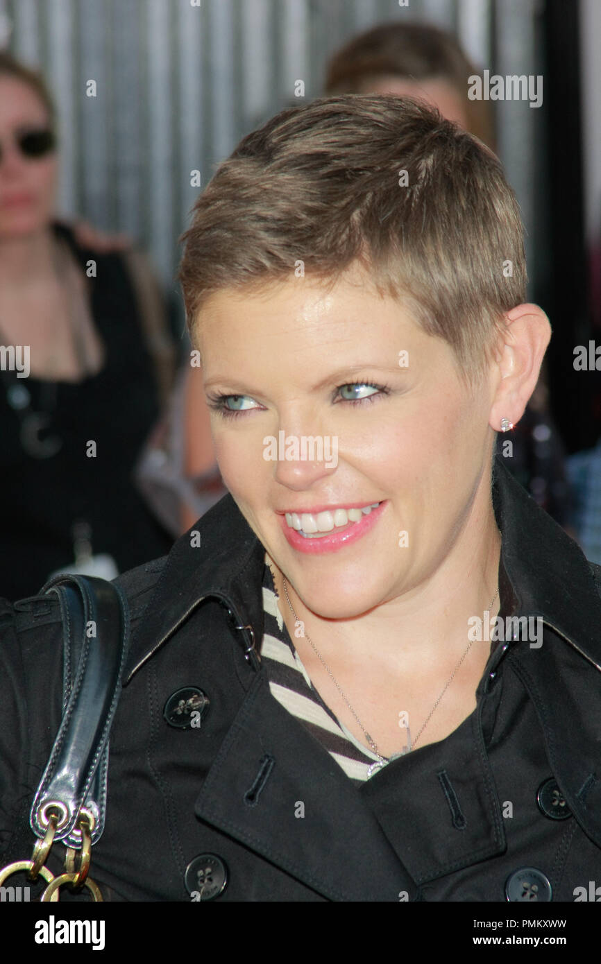 Natalie Maines lors de la première mondiale de DreamWorks Pictures" "Real Steel". Arrivants tenue au Gibson Amphitheatre à Universal City, CA, le 2 octobre 2011. Photo par Joe Martinez / PictureLux Banque D'Images