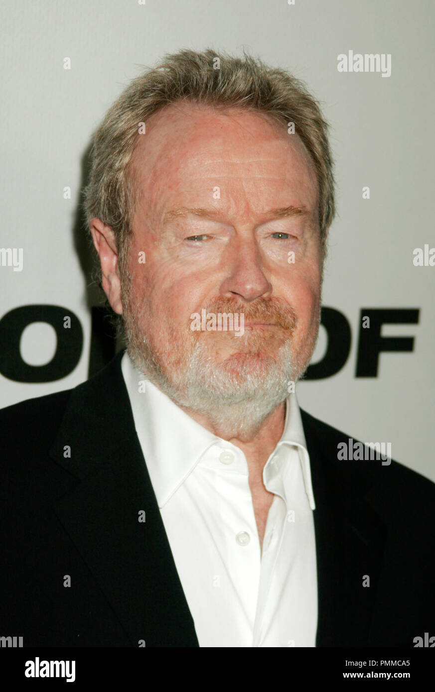 Ridley Scott 10/05/2008 'Body of Lies' Premiere Jazz at Lincoln Center, New York Photo de Megumi Torii HNW/ PictureLux / référence #  31253 Fichier 009HNW pour un usage éditorial uniquement - Tous droits réservés Banque D'Images