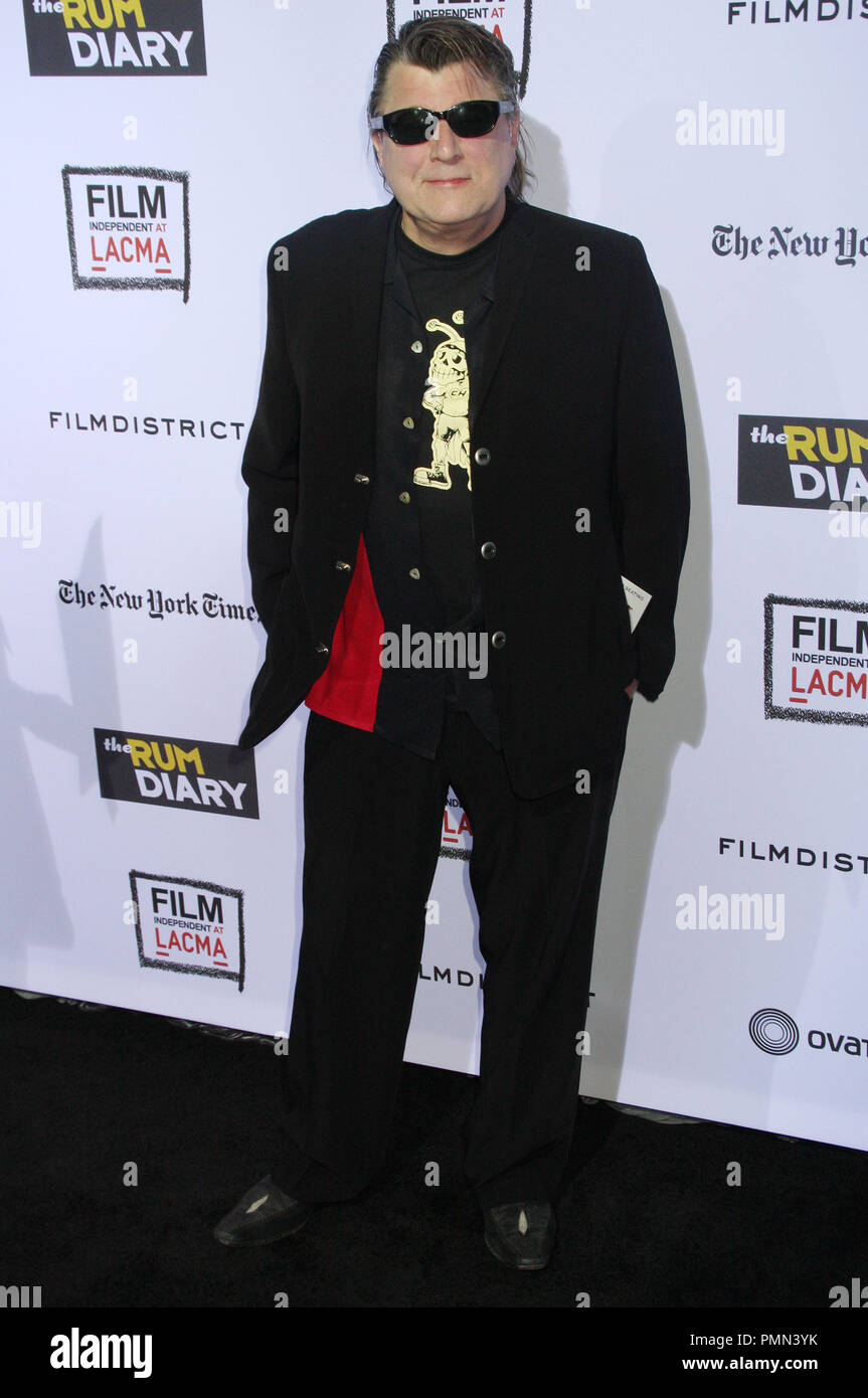 Christopher Young lors de la première mondiale de 'La Rum Diary' pour le film indépendant, au LACMA series a tenu au LACMA à Los Angeles, CA le Jeudi, 13 octobre, 2011. Photo par Pedro/ PictureLux Ulayan/ RPAC Banque D'Images
