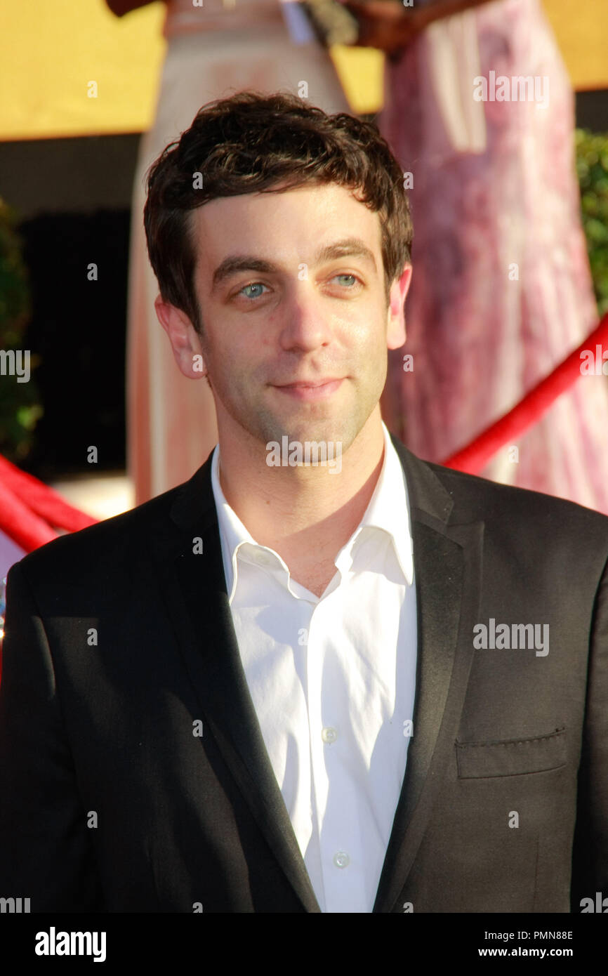 B.J. Novak à la 18e Conférence annuelle des Screen Actors Guild Awards. Arrivants tenue au Shrine Auditorium à Los Angeles, CA, le 29 janvier 2012. Photo par Joe Martinez / PictureLux Banque D'Images