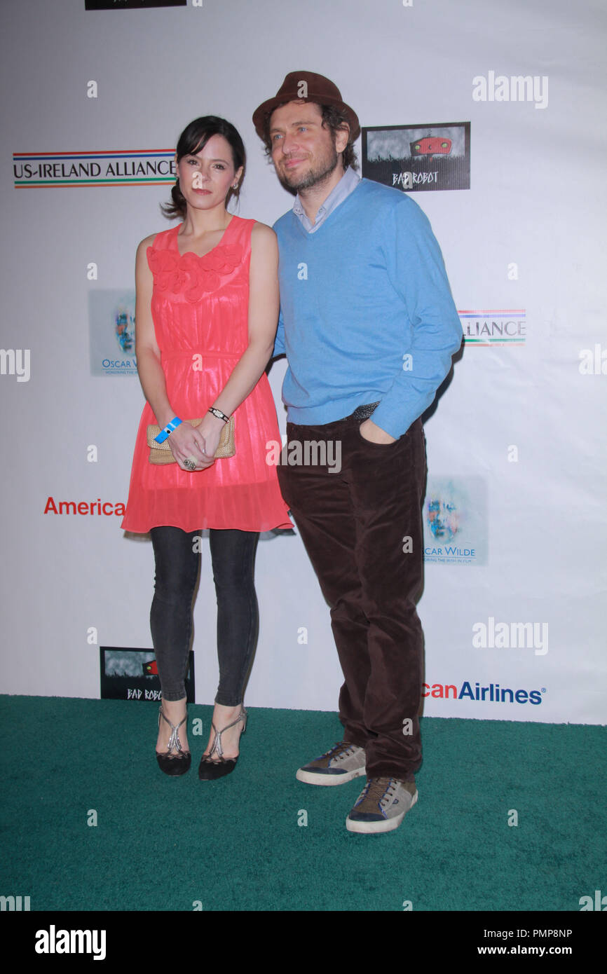 Elaine Cassidy, David Seigneur 02/23/2012 Pre-Academy-NOUS Remise des Prix de l'Alliance de l'Irlande s'est tenue à Bad Robot, Santa Monica, CA Photo par HollywoodNewsWire.net/ PictureLux / Hasegawa Izumi Banque D'Images