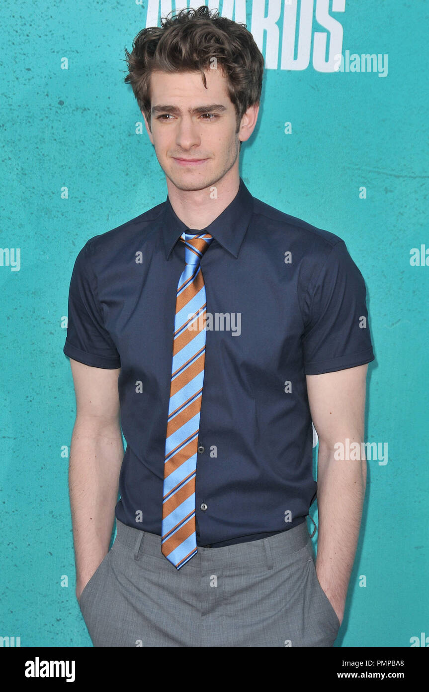 Andrew Garfield au 2012 MTV Movie Awards tenue à l'Amphithéâtre Gibson à Universal City, CA. L'événement a eu lieu le dimanche 3 juin 2012. Photo de RPAC/ PictureLux Banque D'Images