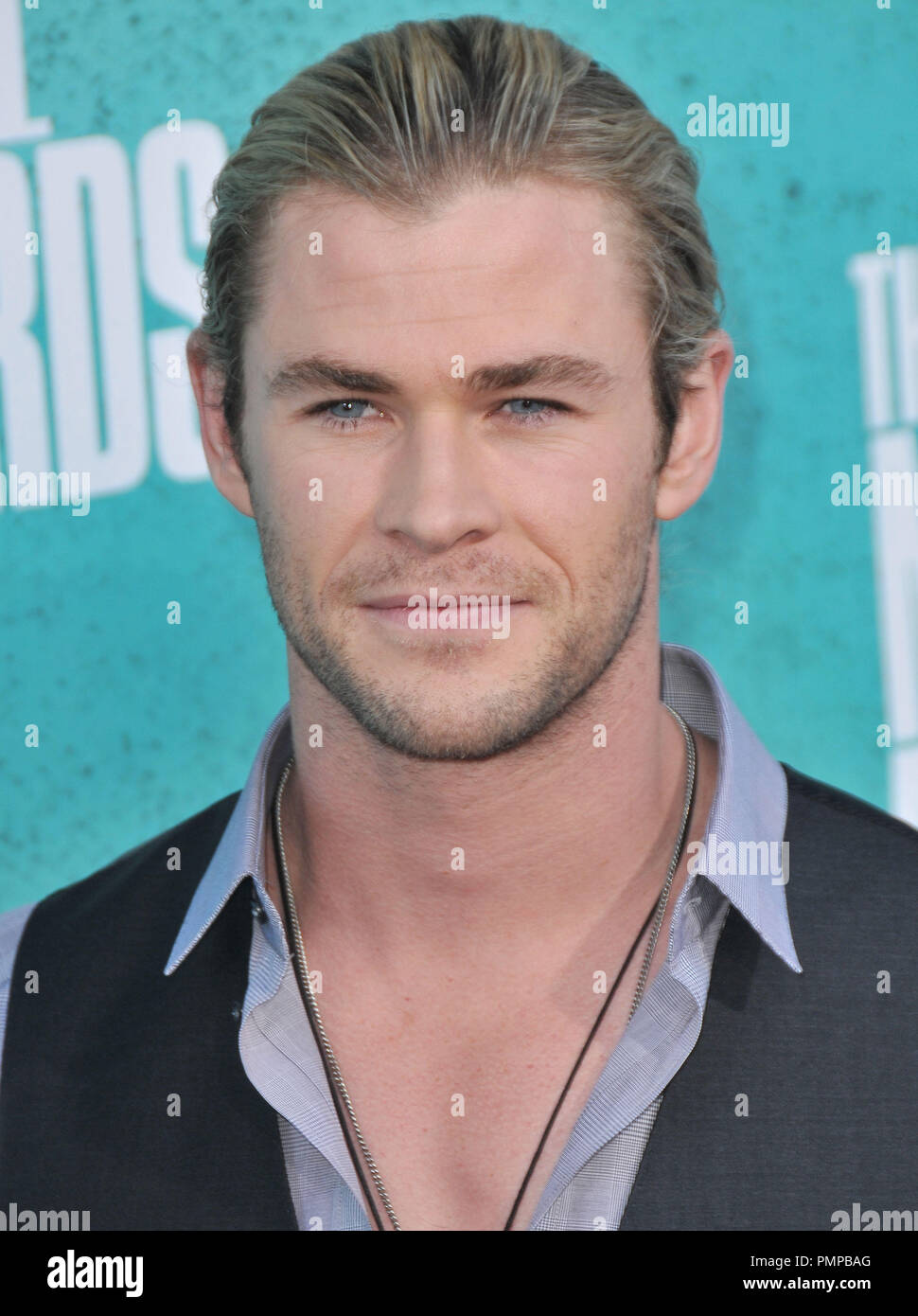 Chris Hemsworth au 2012 MTV Movie Awards tenue à l'Amphithéâtre Gibson à Universal City, CA. L'événement a eu lieu le dimanche 3 juin 2012. Photo de RPAC/ PictureLux Banque D'Images