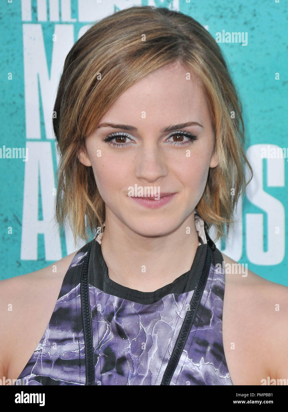 Emma Watson au 2012 MTV Movie Awards tenue à l'Amphithéâtre Gibson à Universal City, CA. L'événement a eu lieu le dimanche 3 juin 2012. Photo de RPAC/ PictureLux Banque D'Images