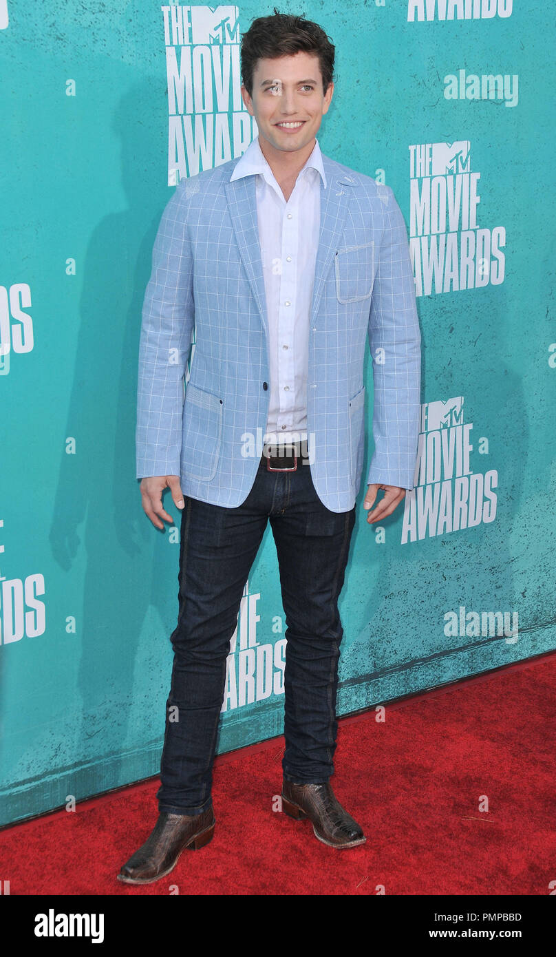 Jackson Rathbone au 2012 MTV Movie Awards tenue à l'Amphithéâtre Gibson à Universal City, CA. L'événement a eu lieu le dimanche 3 juin 2012. Photo de RPAC/ PictureLux Banque D'Images