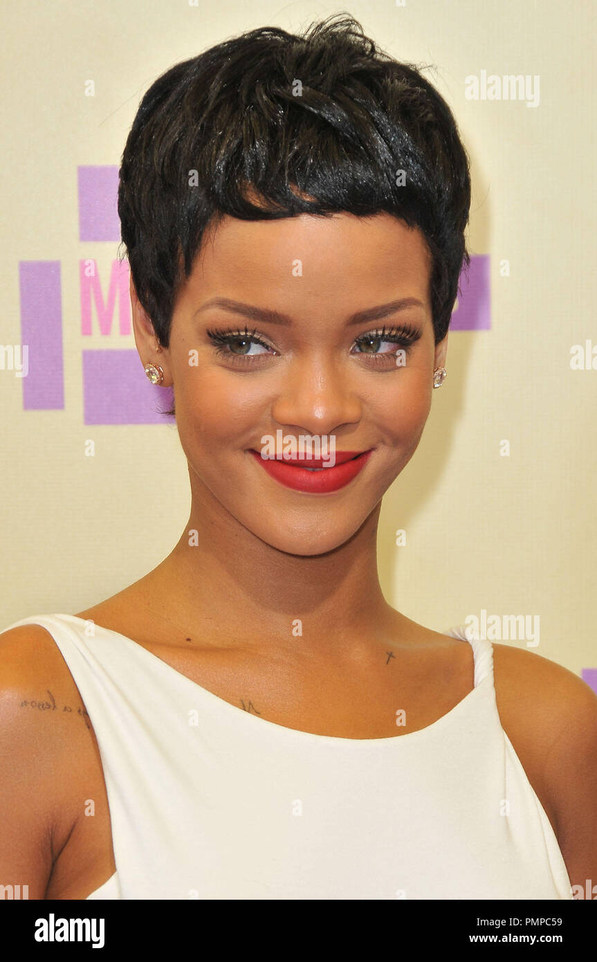 Rihanna au 2012 MTV Video Music Awards qui a eu lieu au Staples Center de Los Angeles, CA. L'événement a eu lieu le jeudi 6 septembre 2012. Photo de RPAC / PictureLux Banque D'Images