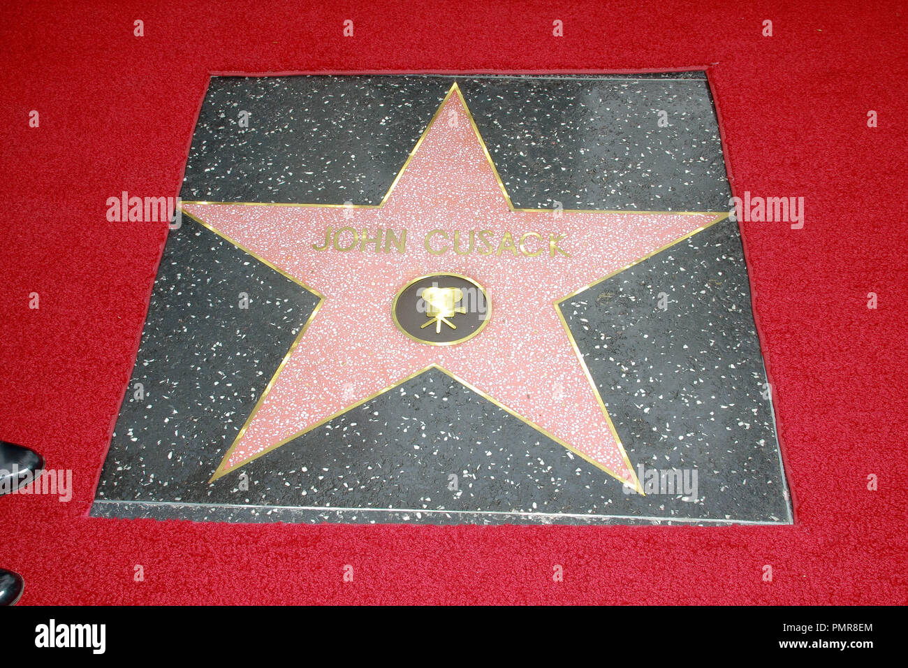 John Cusack's étoile sur le Hollywood Walk of Fame à Hollywood, CA, le 24 avril 2012. Photo par Joe Martinez / PictureLux Banque D'Images