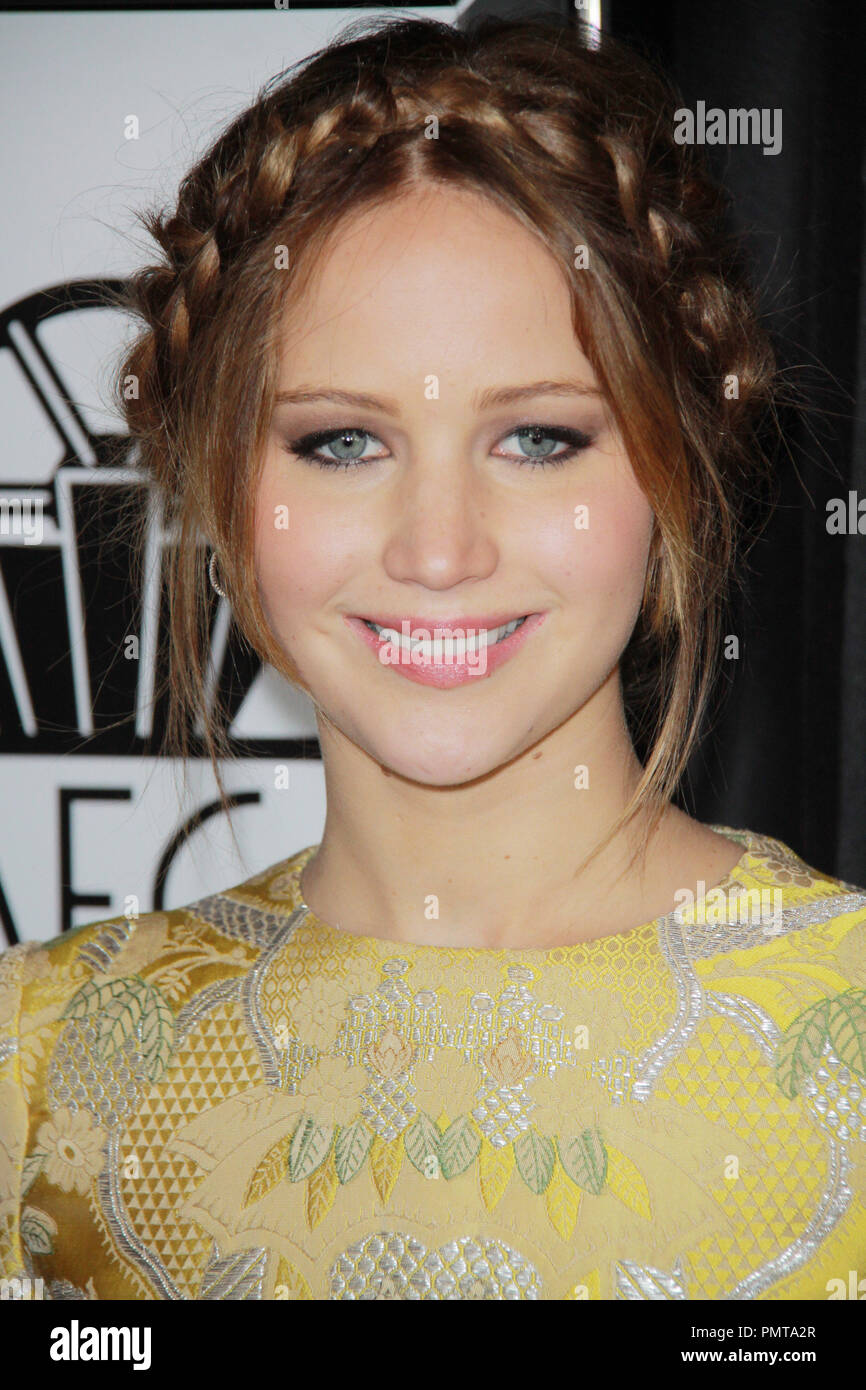 Jennifer Lawrence 01/12/2013 La 38e conférence annuelle de Los Angeles Film Critics Association Awards a tenu à l'hôtel InterContinental à Los Angeles, CA Photo par Izumi Hasegawa / HNW / PictureLux Banque D'Images
