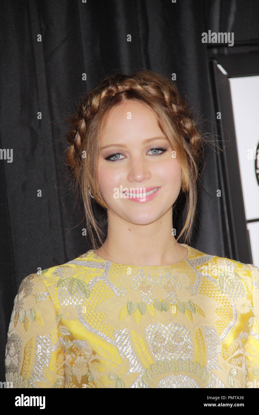 Jennifer Lawrence 01/12/2013 La 38e conférence annuelle de Los Angeles Film Critics Association Awards a tenu à l'hôtel InterContinental à Los Angeles, CA Photo par Izumi Hasegawa / HNW / PictureLux Banque D'Images