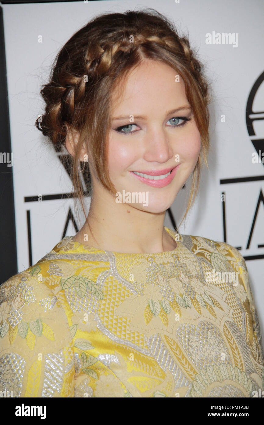 Jennifer Lawrence 01/12/2013 La 38e conférence annuelle de Los Angeles Film Critics Association Awards a tenu à l'hôtel InterContinental à Los Angeles, CA Photo par Izumi Hasegawa / HNW / PictureLux Banque D'Images