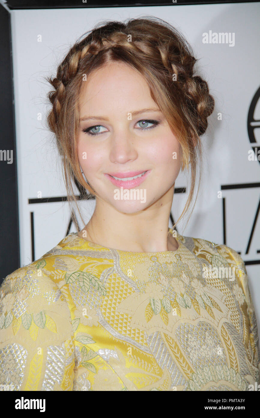 Jennifer Lawrence 01/12/2013 La 38e conférence annuelle de Los Angeles Film Critics Association Awards a tenu à l'hôtel InterContinental à Los Angeles, CA Photo par Izumi Hasegawa / HNW / PictureLux Banque D'Images