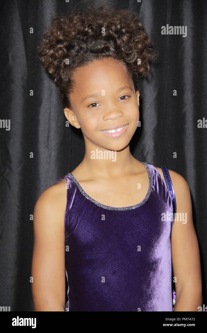 Quvenzhane Wallis 01/12/2013 La 38e conférence annuelle de Los Angeles Film Critics Association Awards a tenu à l'hôtel InterContinental à Los Angeles, CA Photo par Izumi Hasegawa / HNW / PictureLux Banque D'Images