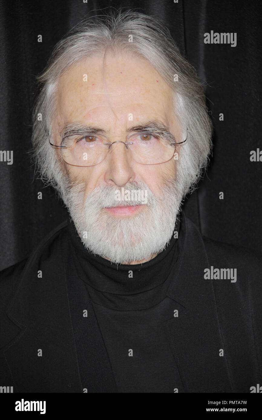 Michael Haneke 01/12/2013 La 38e conférence annuelle de Los Angeles Film Critics Association Awards a tenu à l'hôtel InterContinental à Los Angeles, CA Photo par Izumi Hasegawa / HNW / PictureLux Banque D'Images