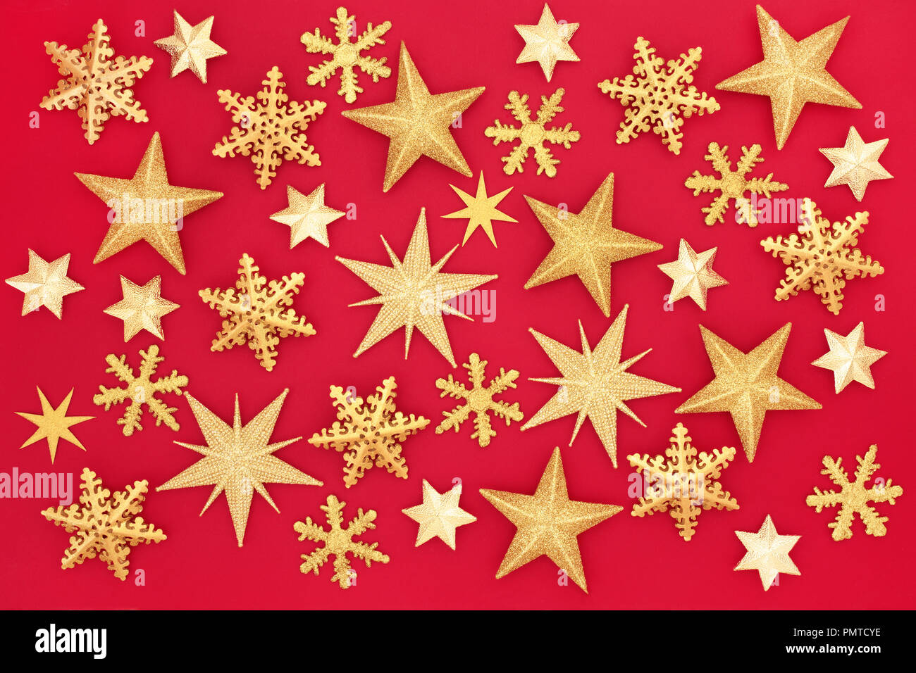 Christmas glitter rouge sur fond abstrait. Carte de vœux de Noël traditionnel pour les fêtes. Banque D'Images