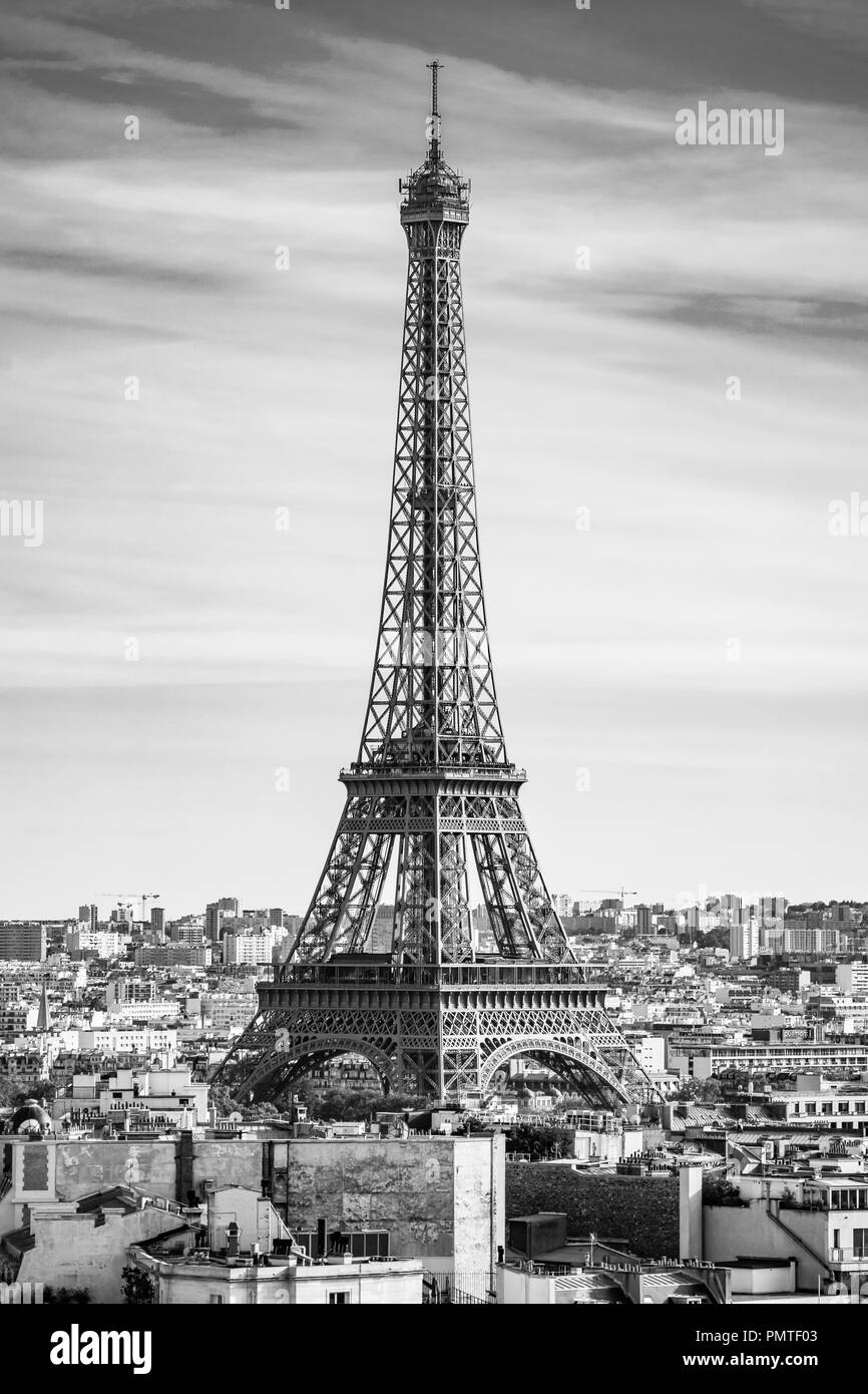 La Tour Eiffel, Paris, France Banque D'Images