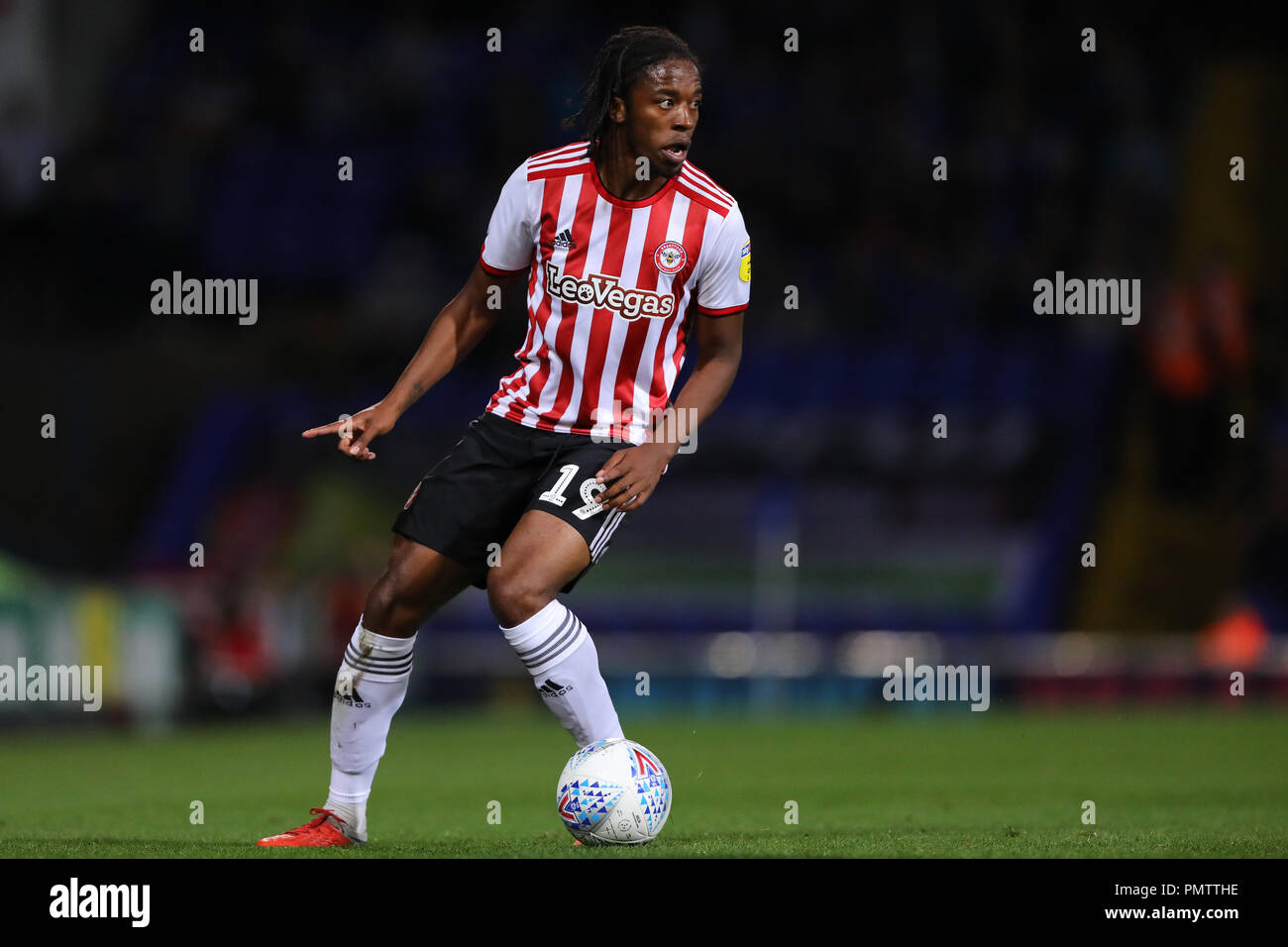 Ipswich, Royaume-Uni. 18 Sep 2018. Sawyers romaine de Brentford - Ipswich Town v Brentford, Sky Bet Championship, Portman Road, Ipswich - 18 septembre 2018 Credit : Richard Calver/Alamy Live News Banque D'Images