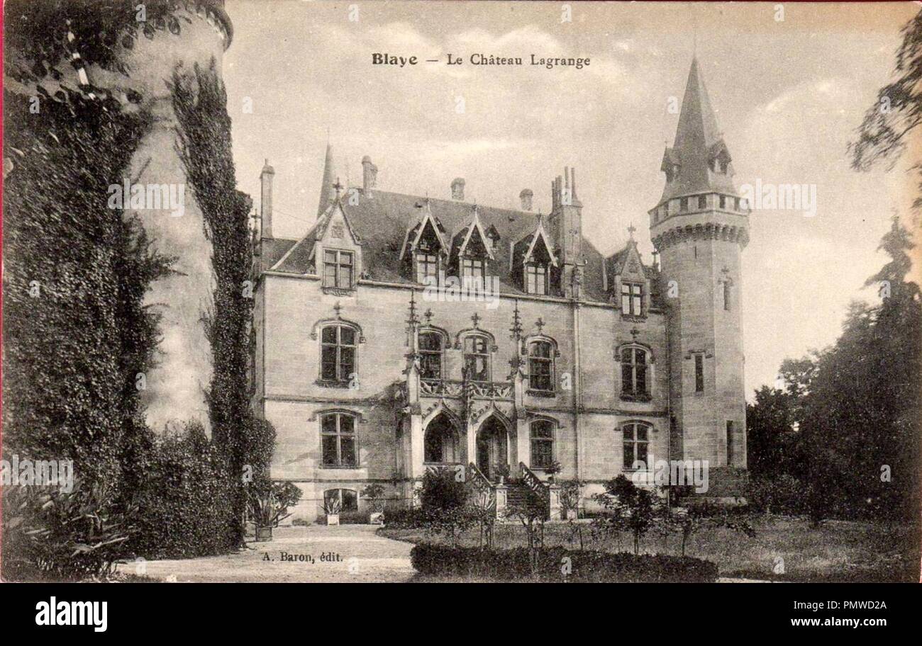 Blaye - château Lagrange 2a. Banque D'Images