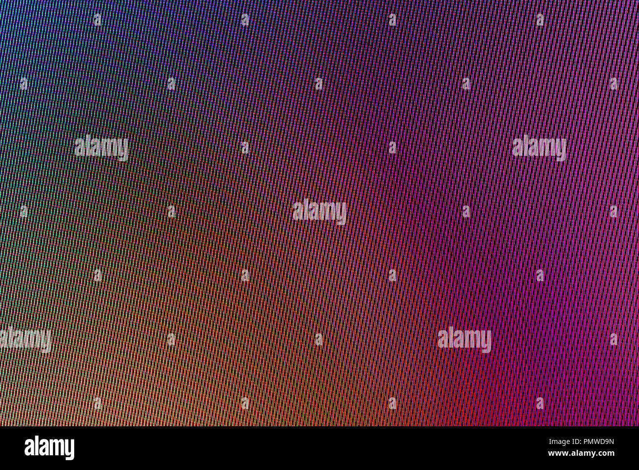 Résumé fond - macro shot d'une télévision à écran LCD pixels Banque D'Images