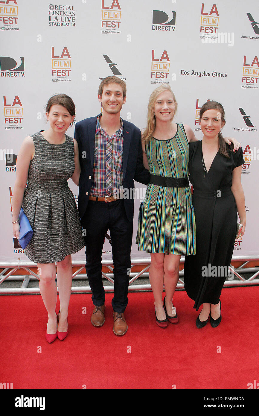 Molly Green, James Leffler, Stephanie Dziczek, Meg Charlton 06/23/2013 'le Chemin, chemin du retour' Premiere tenue au Regal Cinemas à la vivre à Los Angeles, CA Photo par Kazuki Hirata / HollywoodNewsWire.net Banque D'Images