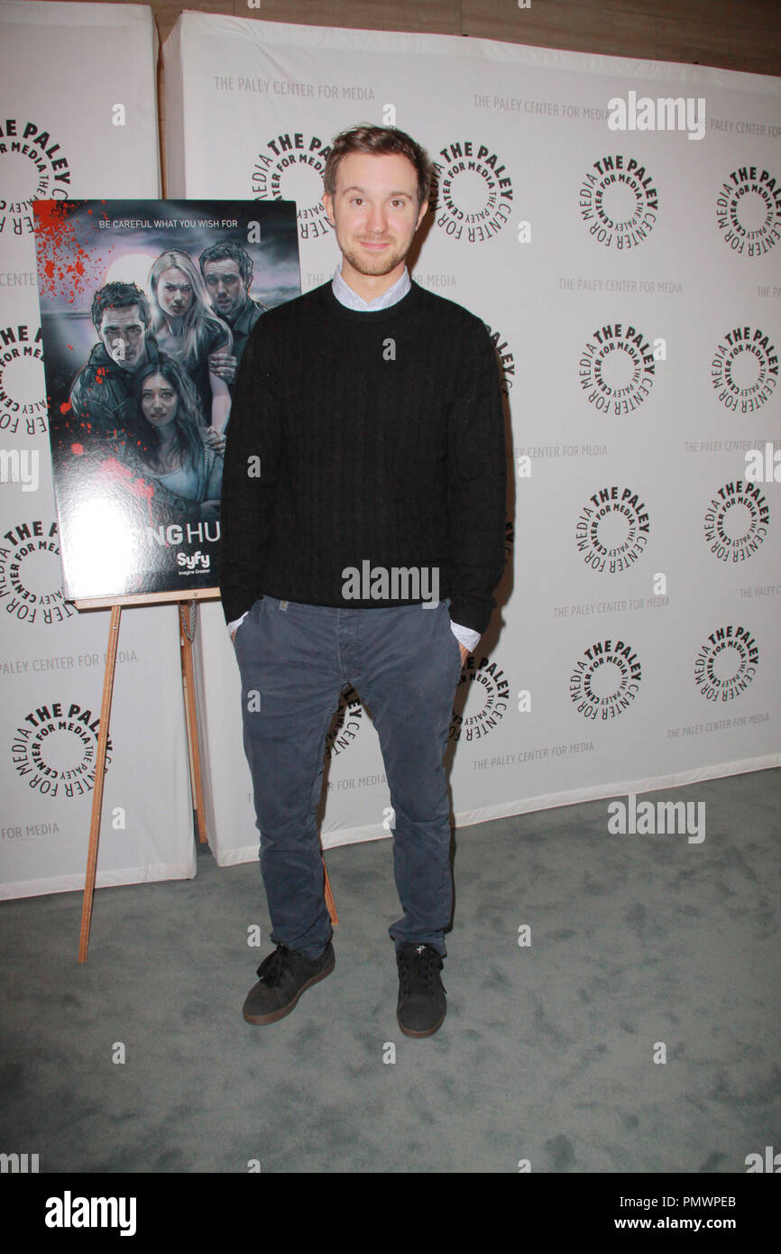 01/08/2013 Sam Huntington Le Paley Center for Media présente une soirée avec l'être humain 'SyFy' Saison 3 Premiere & Groupe a tenu à La Paley Center for Media à Beverly Hills, CA Photo par Izumi Hasegawa / HNW / PictureLux Banque D'Images