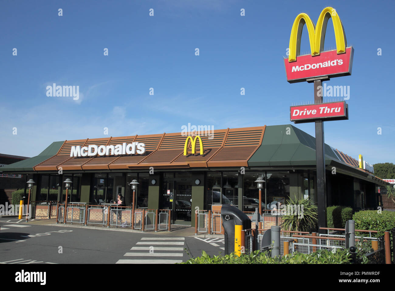 Mcdonalds en uckfield East Sussex Banque D'Images