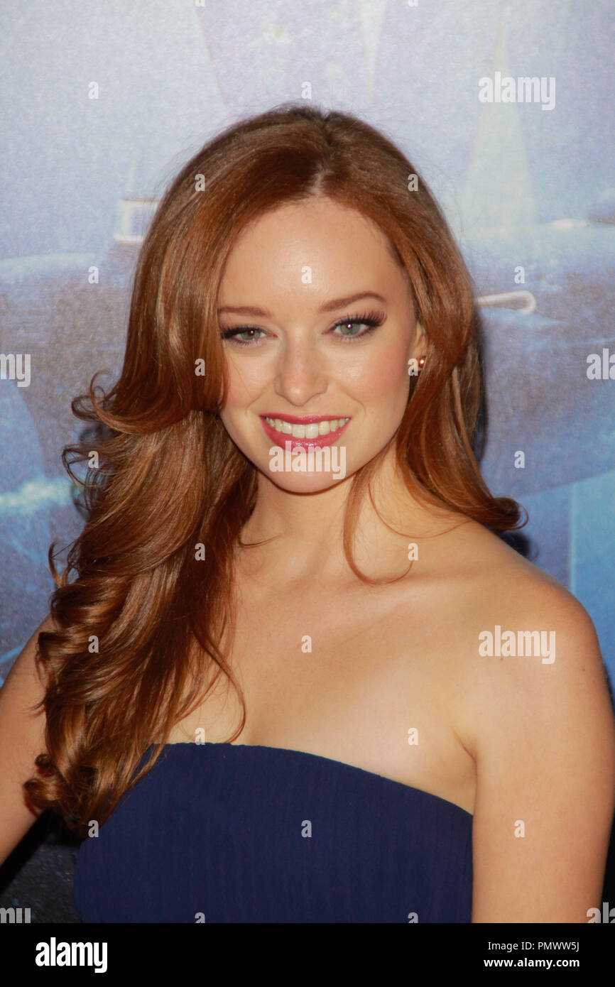 Valyn Hall à la première de 'Phantom'. Arrivants tenue au Théâtre chinois de Grauman à Hollywood, CA, le 27 février 2013. Photo par Joe Martinez / PictureLux Banque D'Images