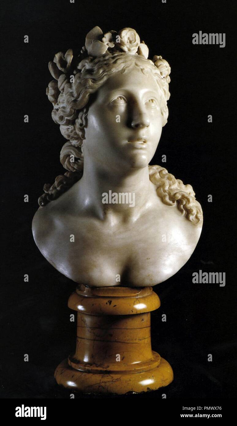 Âme bénie par Bernini. Banque D'Images