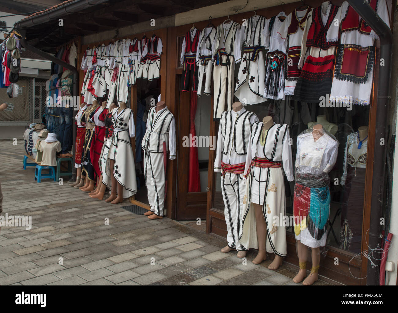 Albanien costumes traitionell Banque D'Images