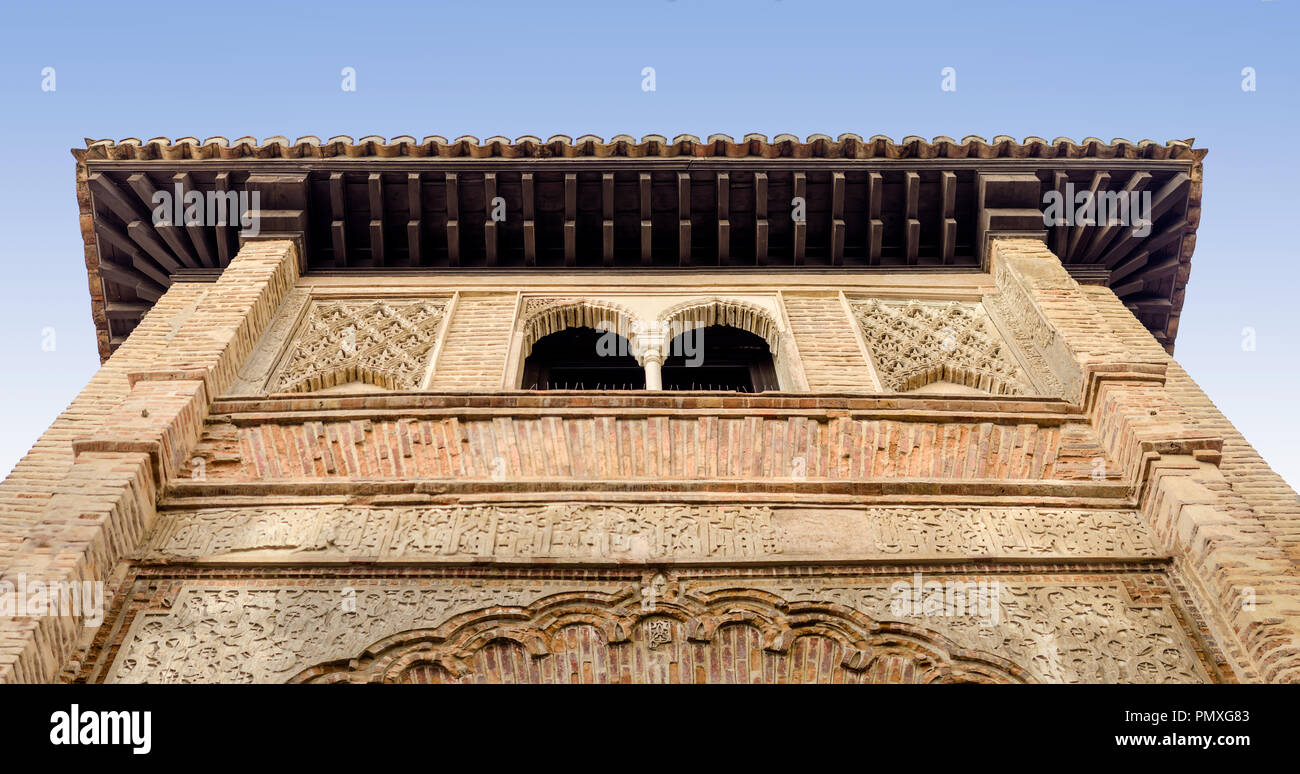 Façade du Corral del Carbon, à Grenade, Espagne Banque D'Images