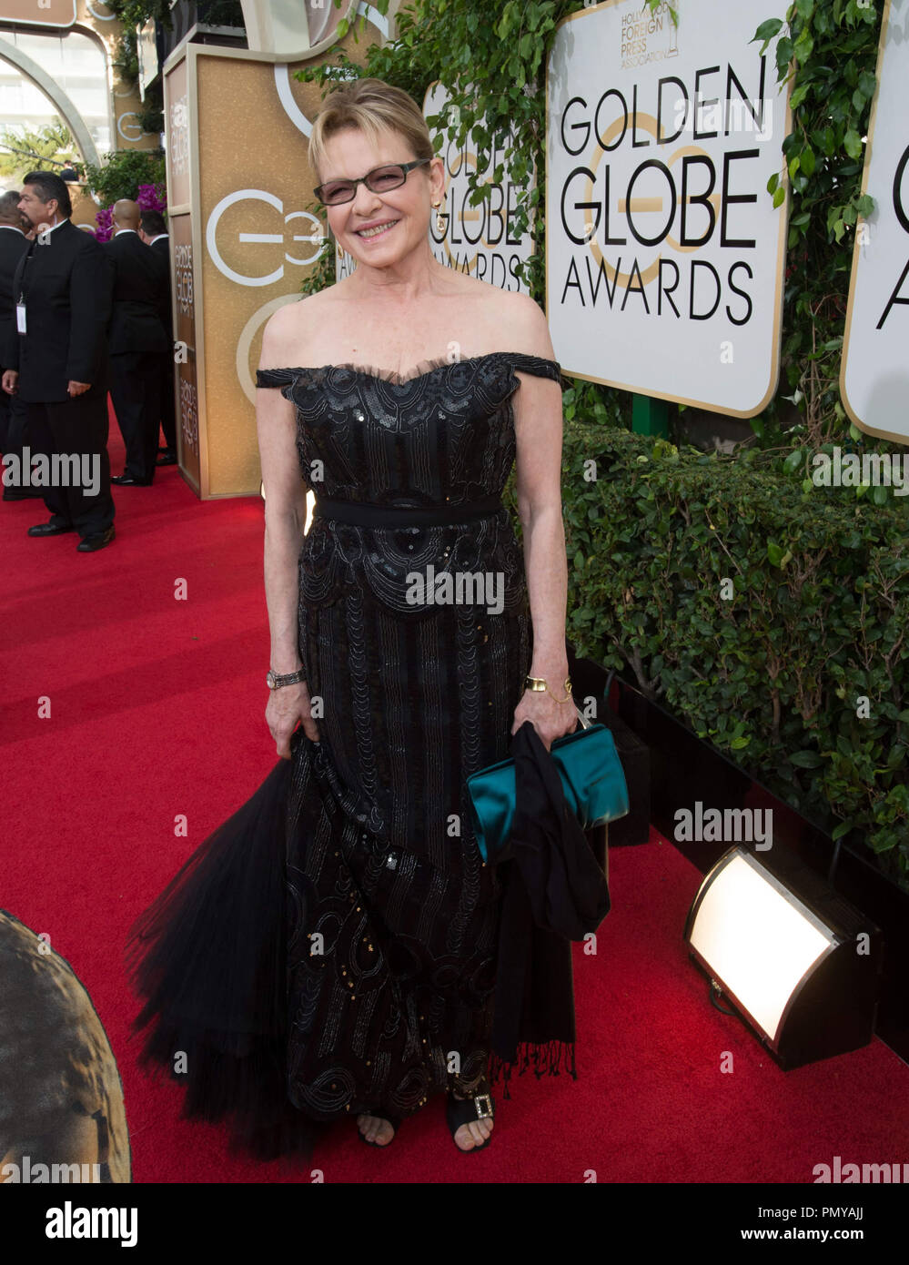 L'actrice Dianne Wiest assiste à la 71e assemblée annuelle Golden Globe Awards au Beverly Hilton de Los Angeles, CA le dimanche, Janvier 12, 2014. Référence #  32222 Fichier 301CCR pour un usage éditorial uniquement - Tous droits réservés Banque D'Images