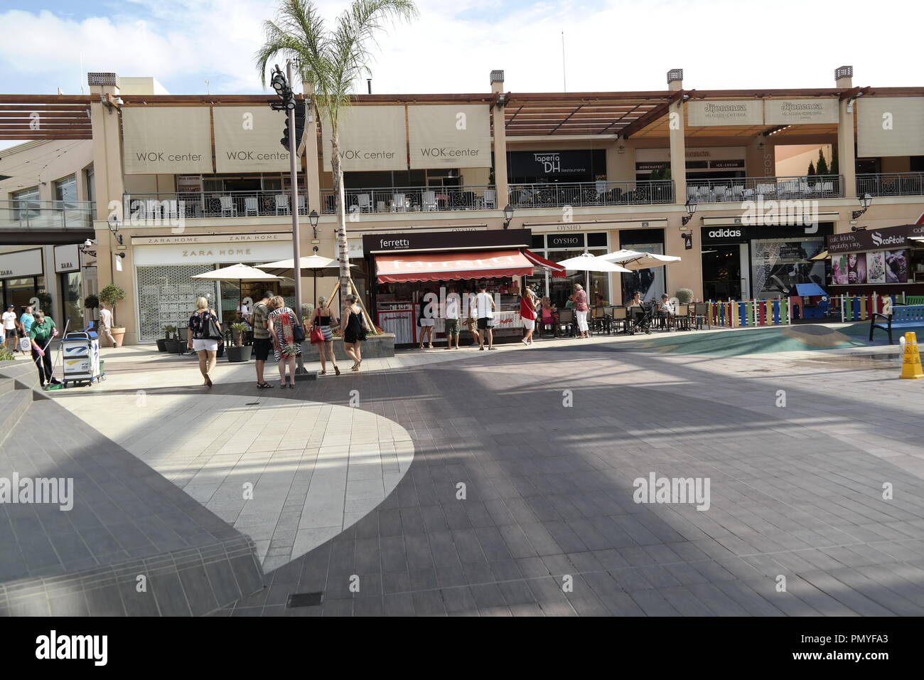 La Zenia Boulevard Banque D'Images