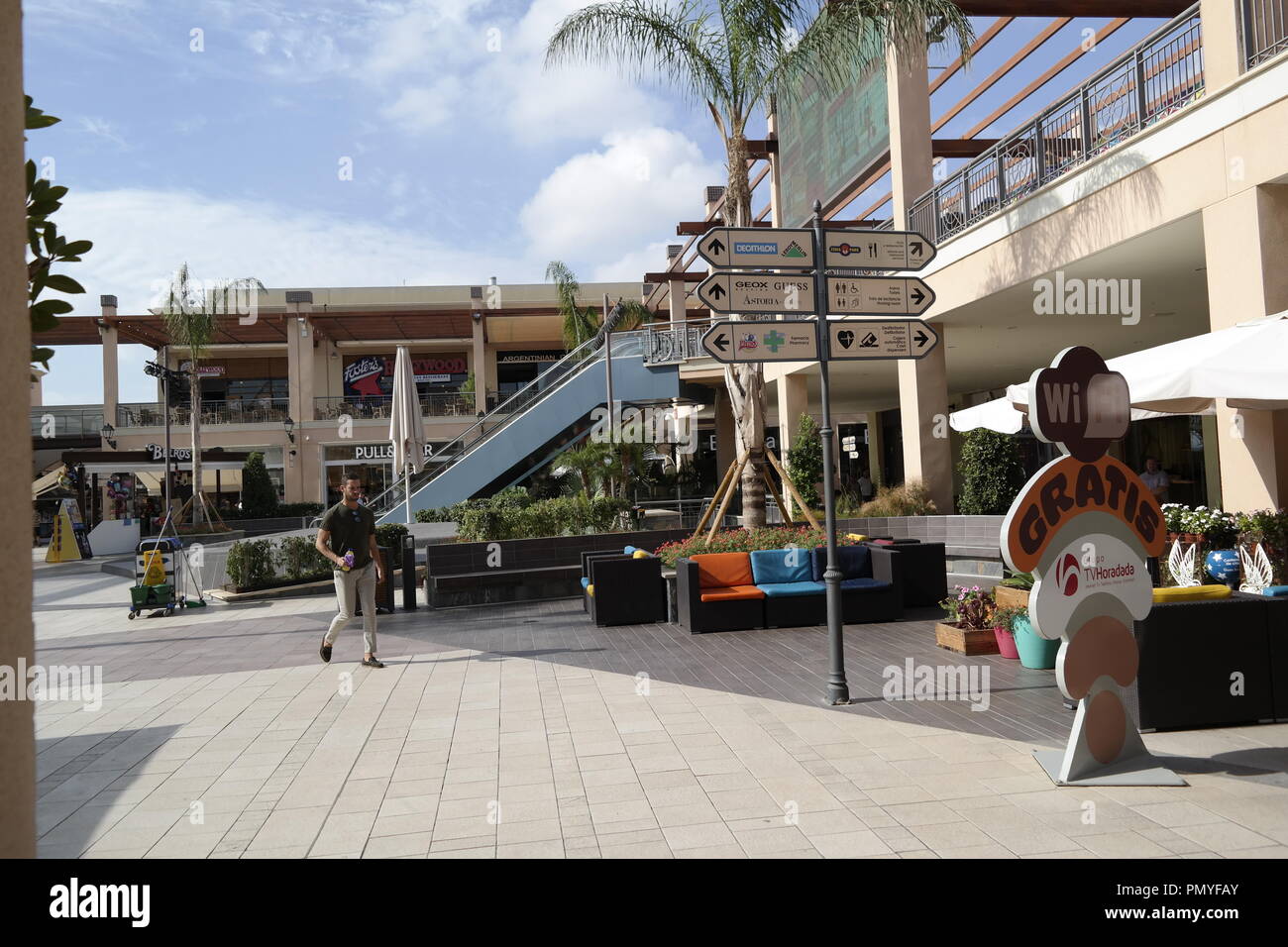 La Zenia Boulevard Banque D'Images