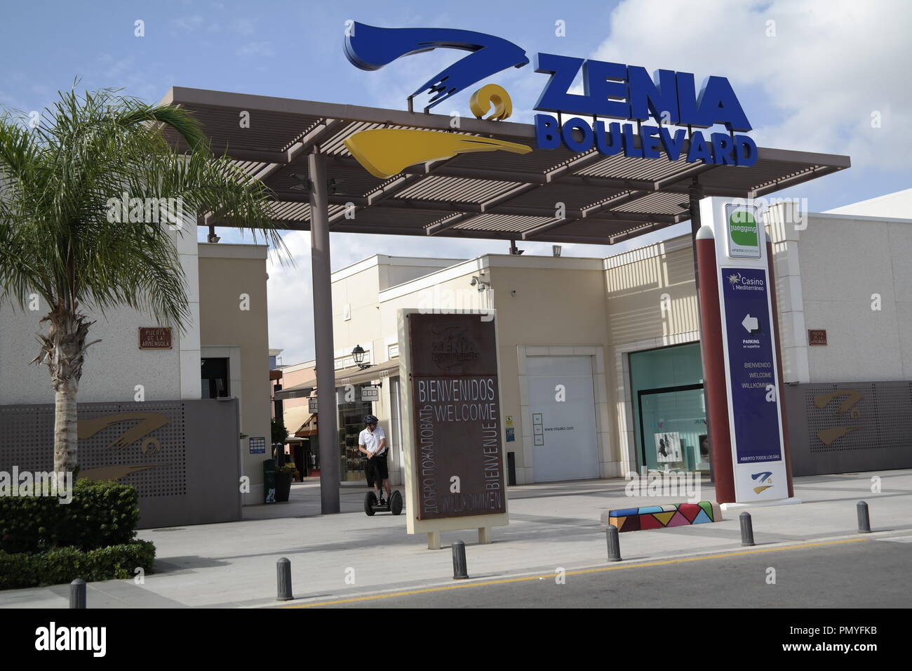 La Zenia Boulevard Banque D'Images