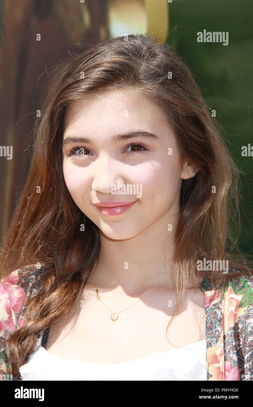 Rowan Blanchard le 03/05/2014 'Legends of Oz : Dorothy's Return' Premiere tenue au Regency Village Theatre de Westwood, CA Photo par Kazuki Hirata / HNW / PictureLux Banque D'Images