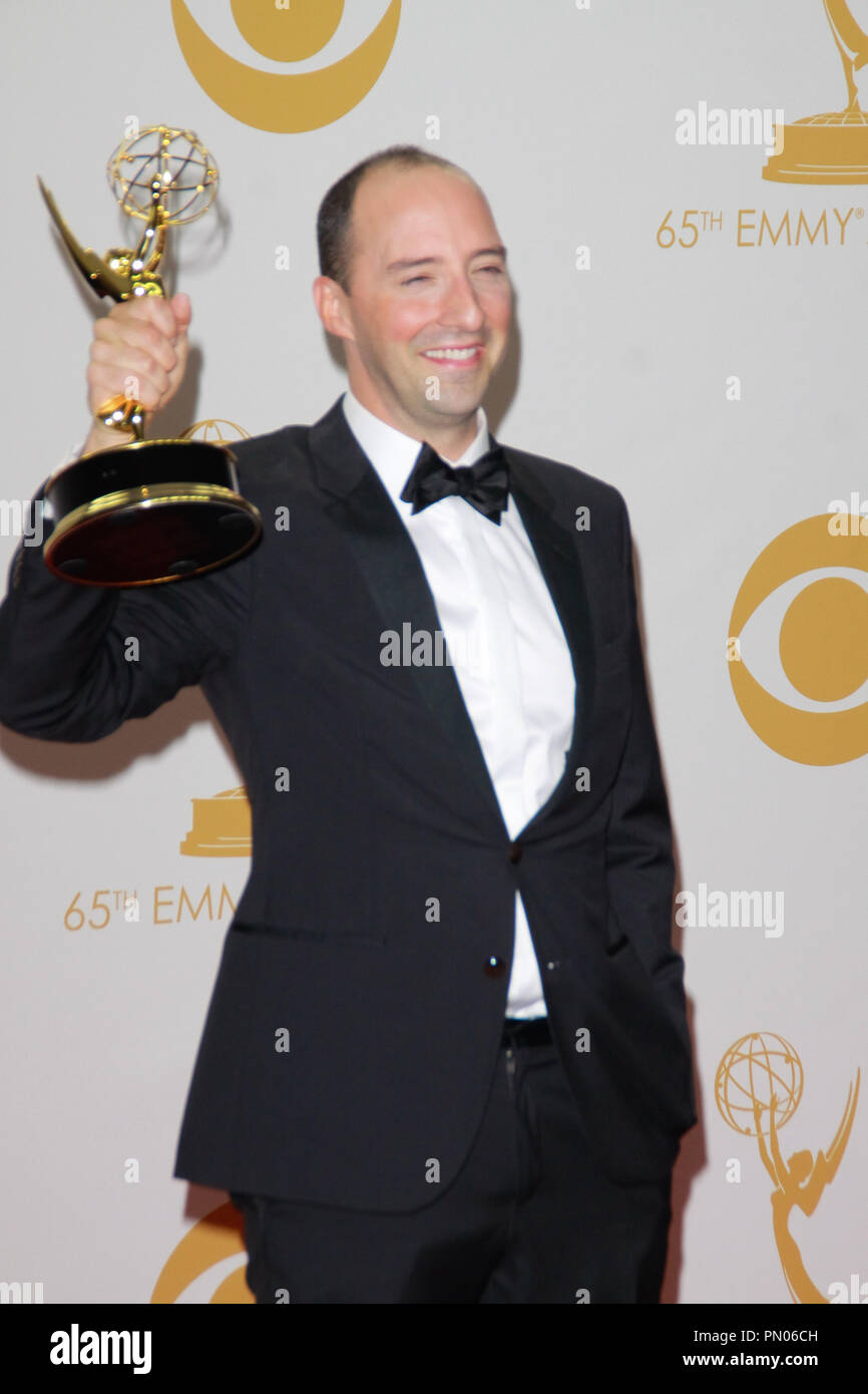 Tony Hale à la 65e Primetime Emmy Awards tenue au Nokia Theatre L.A. Vivre à Los Angeles, CA, le 22 septembre 2013. Photo par Joe Martinez / PictureLux Banque D'Images