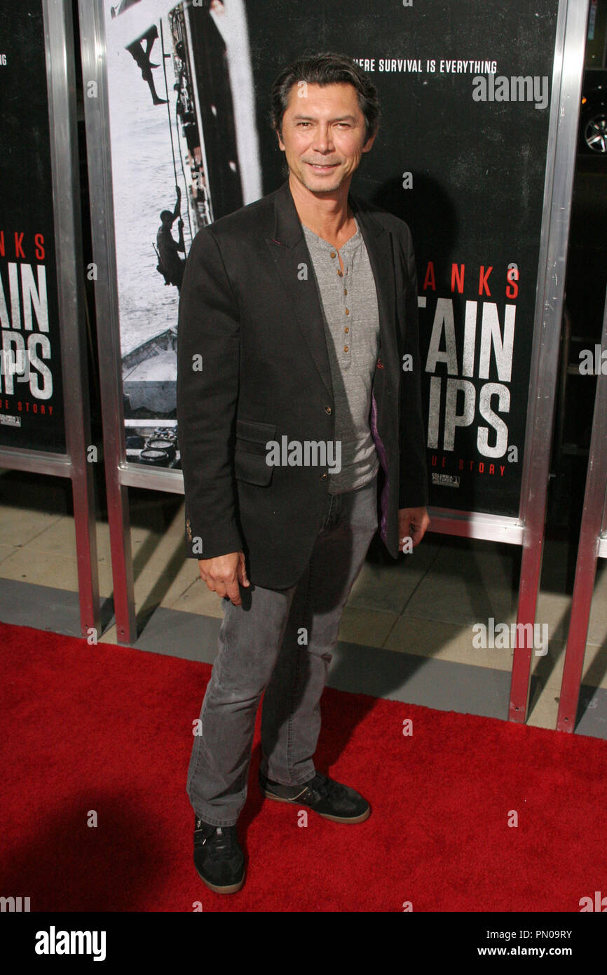 Lou Diamond Phillips 09/30/2013 'Le Capitaine Phillips' Premiere tenue à l'Academy of Motion Picture Arts and Sciences de Beverly Hills, CA Photo par Kazuki Hirata / HNW / PictureLux Banque D'Images