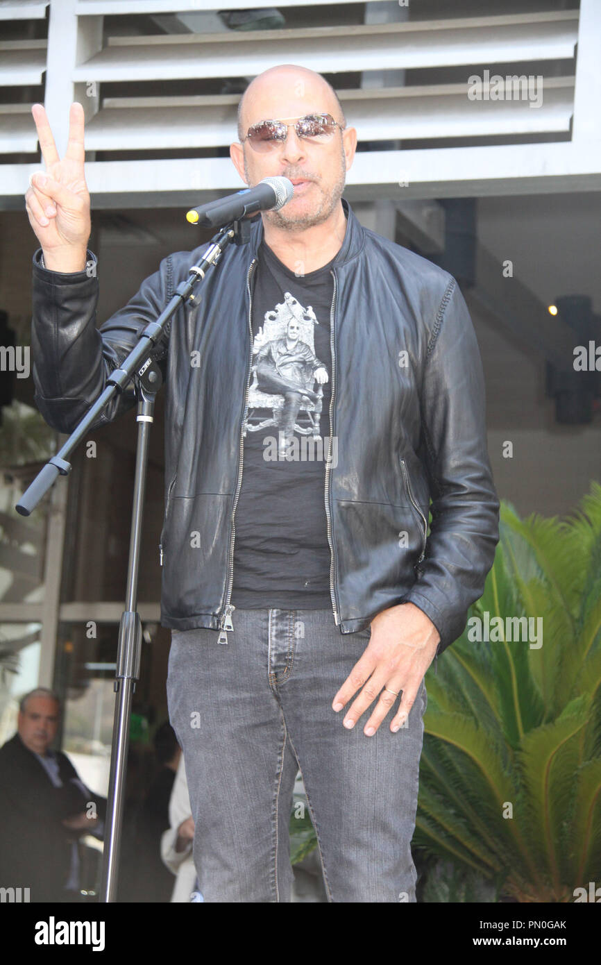 John Varvatos 07/07/2014 John Varvatos & Falcko annoncer une collaboration spéciale à l'occasion de l'anniversaire de Ringo tenue à La Capitale Records Building à Los Angeles, CA Photo par Izumi Hasegawa / HNW / PictureLux Banque D'Images