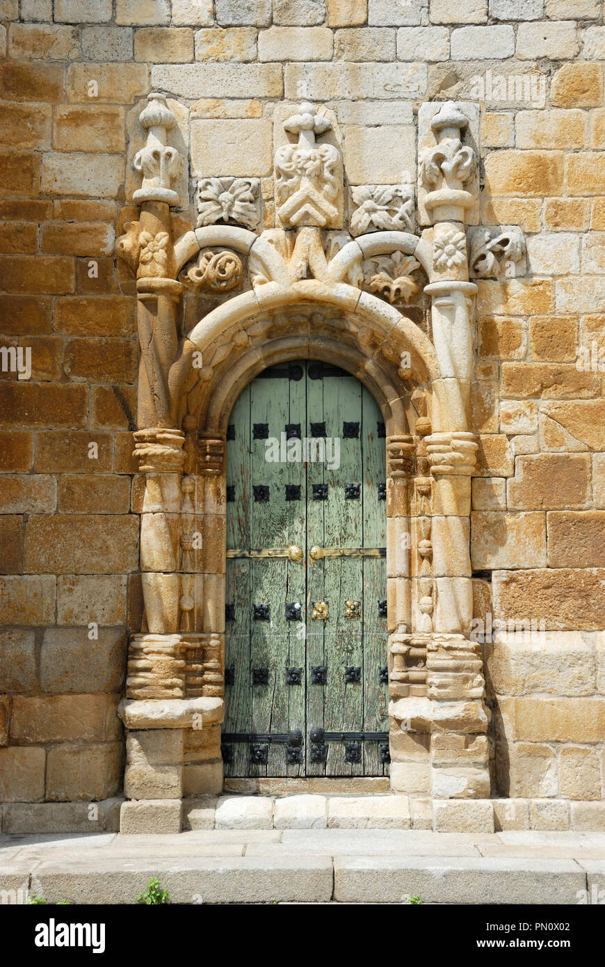 Igreja de São Miguel, Freixo de Espada à Cinta Église Mère, Portugal Banque D'Images