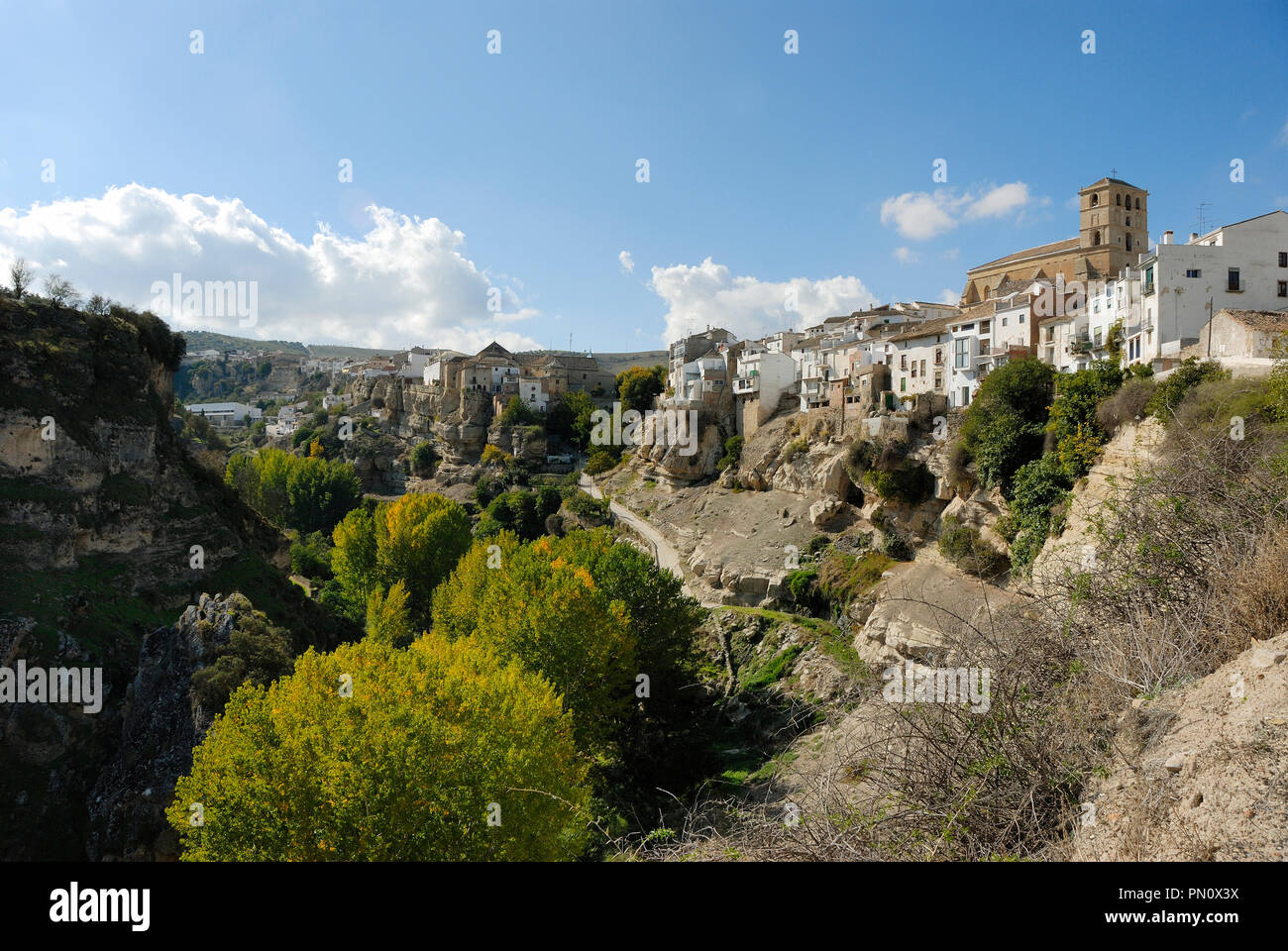 Alhama de Granada. Andalousie, Espagne Banque D'Images