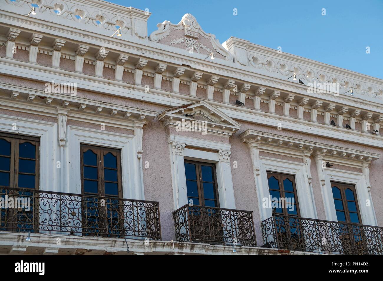 Musée des cultures autochtones et de Sonora, Hermosillo, Sonora .... pclaves : facade, l'extérieur, de vieux, de l'architecture (Photo : Luis Gutierrez / NortePhoto) Museo de Culturas Populares e Indígenas de Sonora, Hermosillo, Sonora... pclaves : Fachada, plein air, ville, arquitectura (Photo : Luis Gutierrez /NortePhoto) Banque D'Images