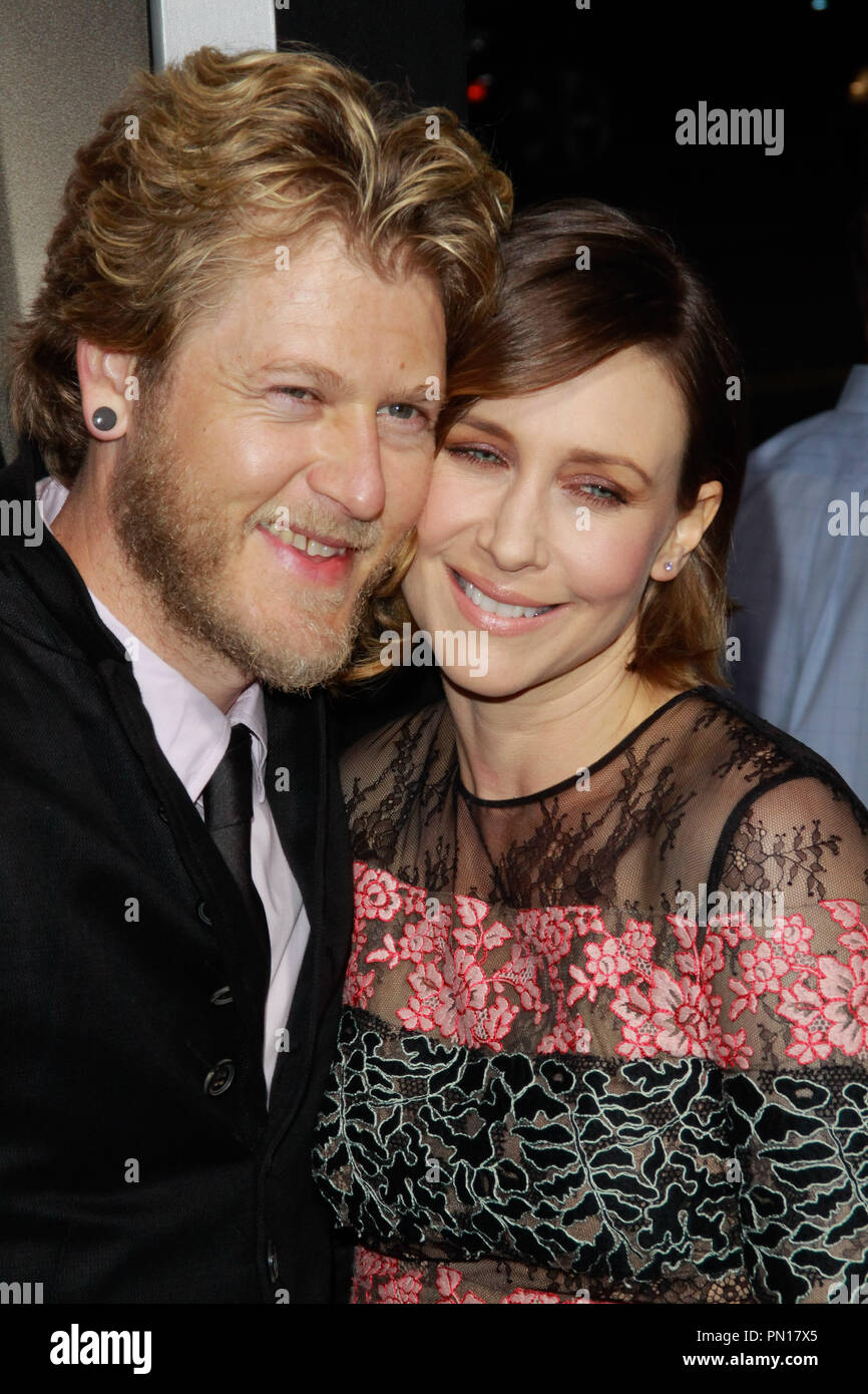 Vera Farmiga et Mari Renn Hawkey à la Warner Bros Pictures' premiere de 'juger' la tenue au Samuel Goldwyn Theater de Los Angeles, CA, le 1 octobre 2014. Photo par Joe Martinez / PictureLux Banque D'Images